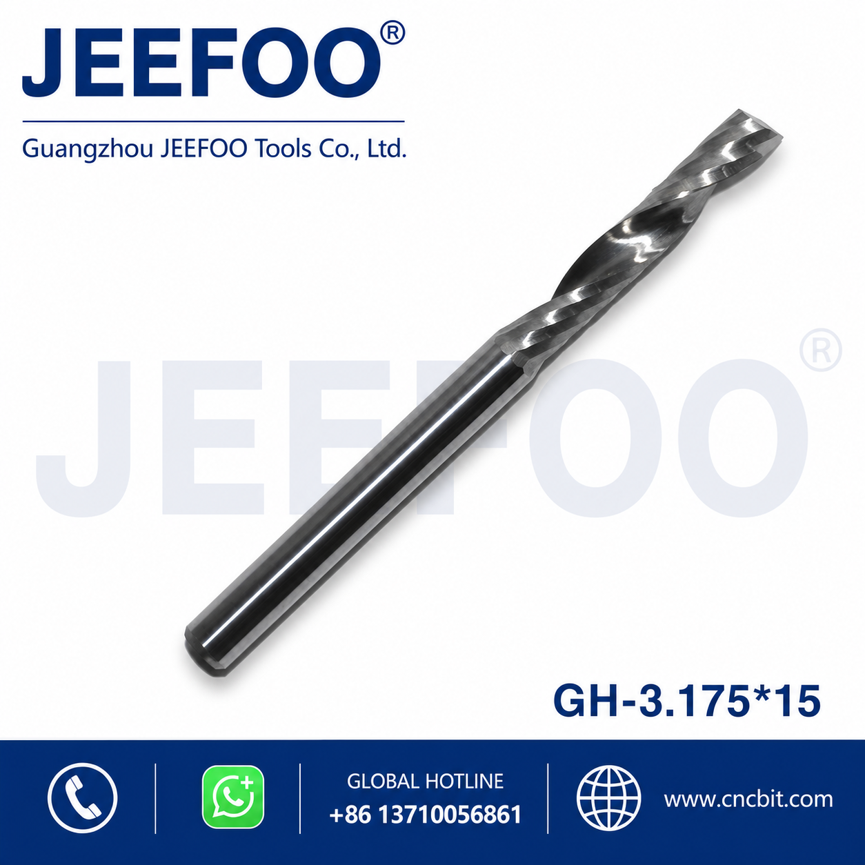One Spiral Flute Bits