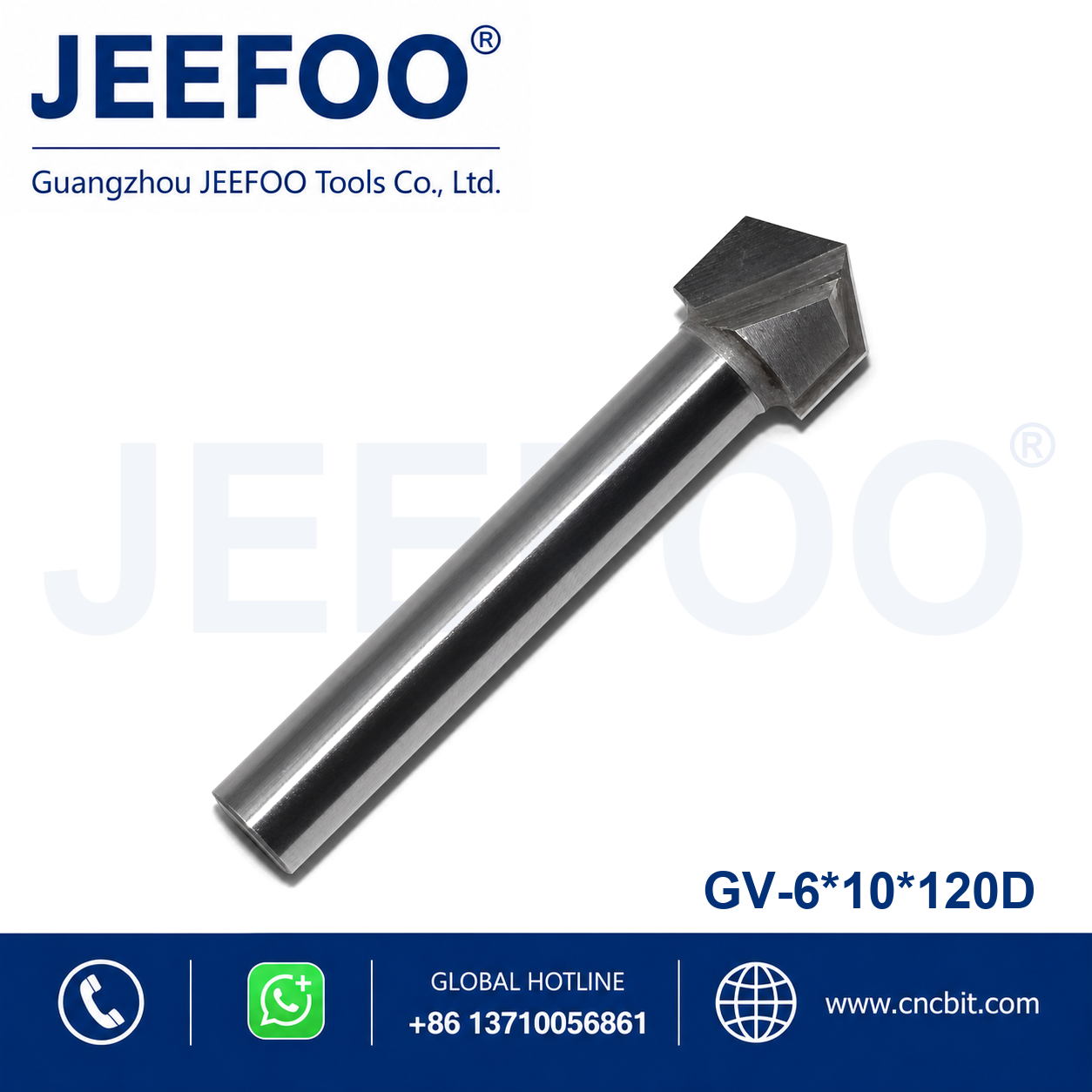 6x10x120D 3D V Groove Engraving Bits