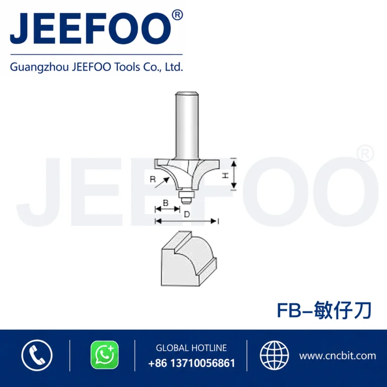 FB Convex Half-Round Cutter product image