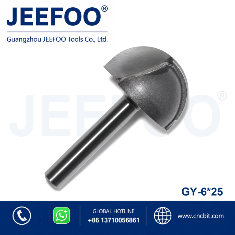 6x25 Round Bottom Knife for CNC Wood Carving product image