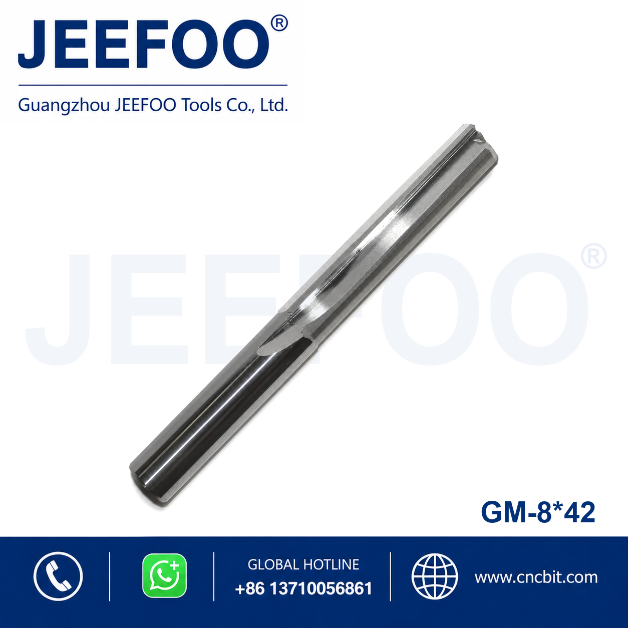 8x42 Two Straight Flute Bits product image