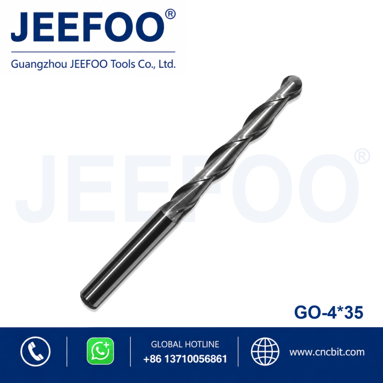 4x35 Double Edge Ball Nose End Mill for Fast Chip Removal product image