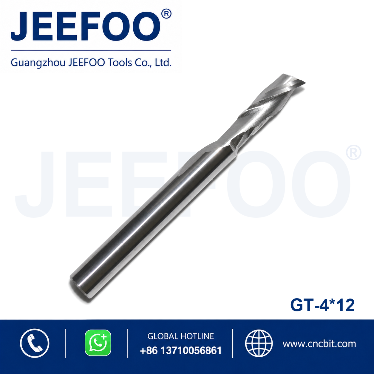 4x12 GT One Flute Compression Router Bit