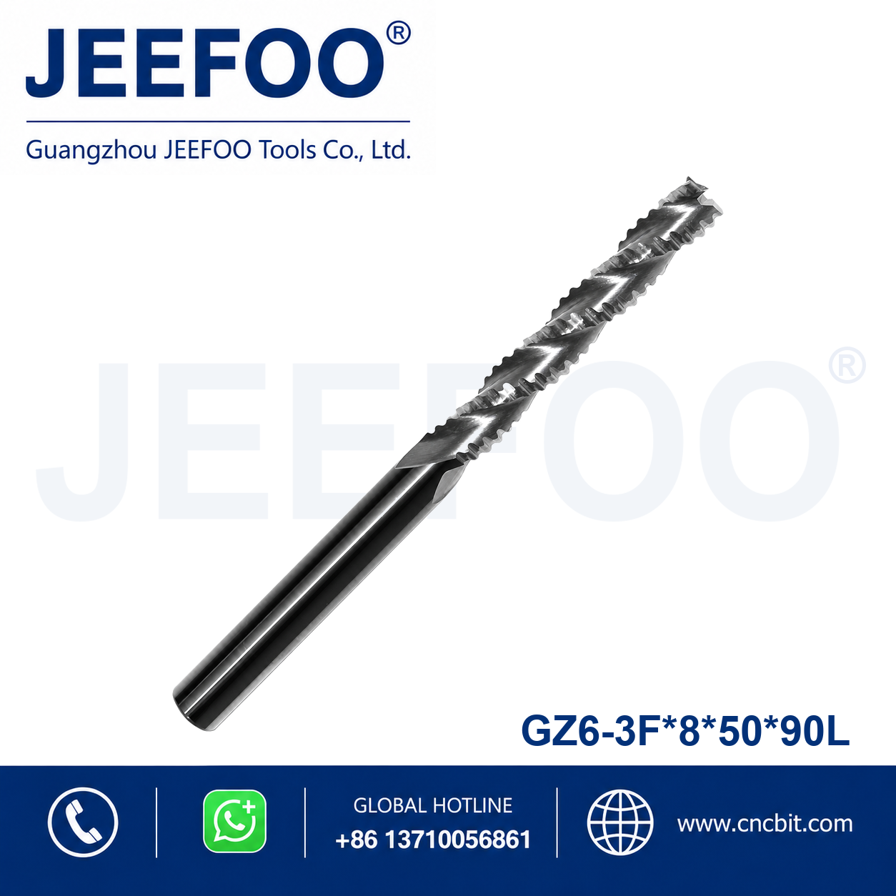 aluminum rough cutter 8x50x90 GZ6