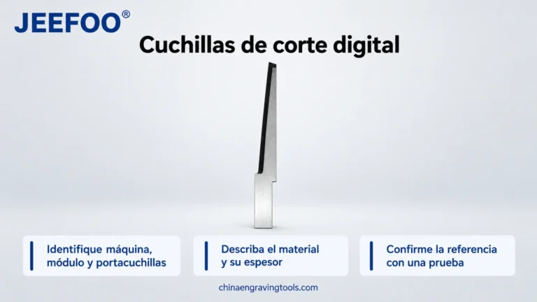 Cuchillas de corte digital: qué datos necesita un pedido bien definido